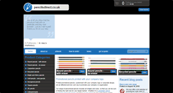 Desktop Screenshot of pencilsdirect.co.uk